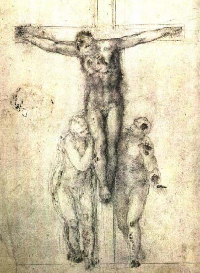 Michelangelo Buonarroti Crucifix oil painting image